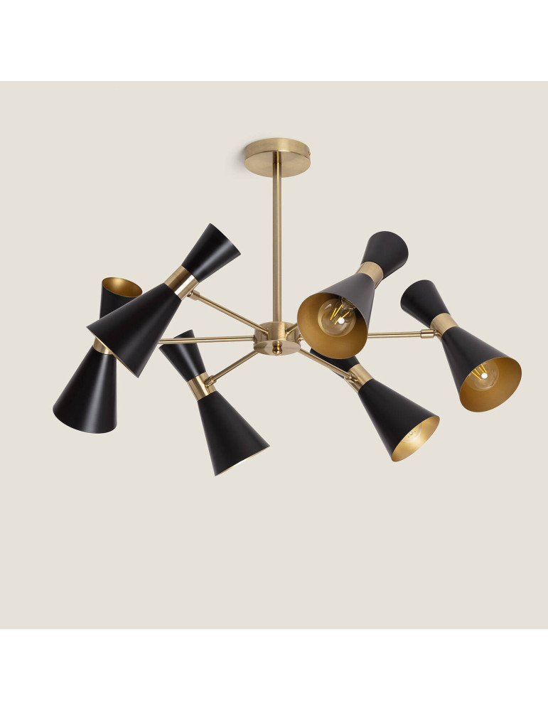 Plafonnier Aluminium 6 Spots Jigger