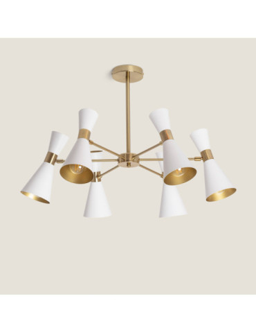 Plafonnier Aluminium 6 Spots Jigger