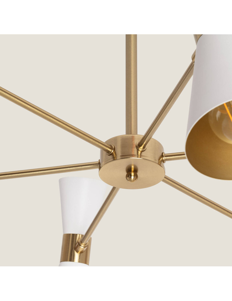 Plafonnier Aluminium 6 Spots Jigger