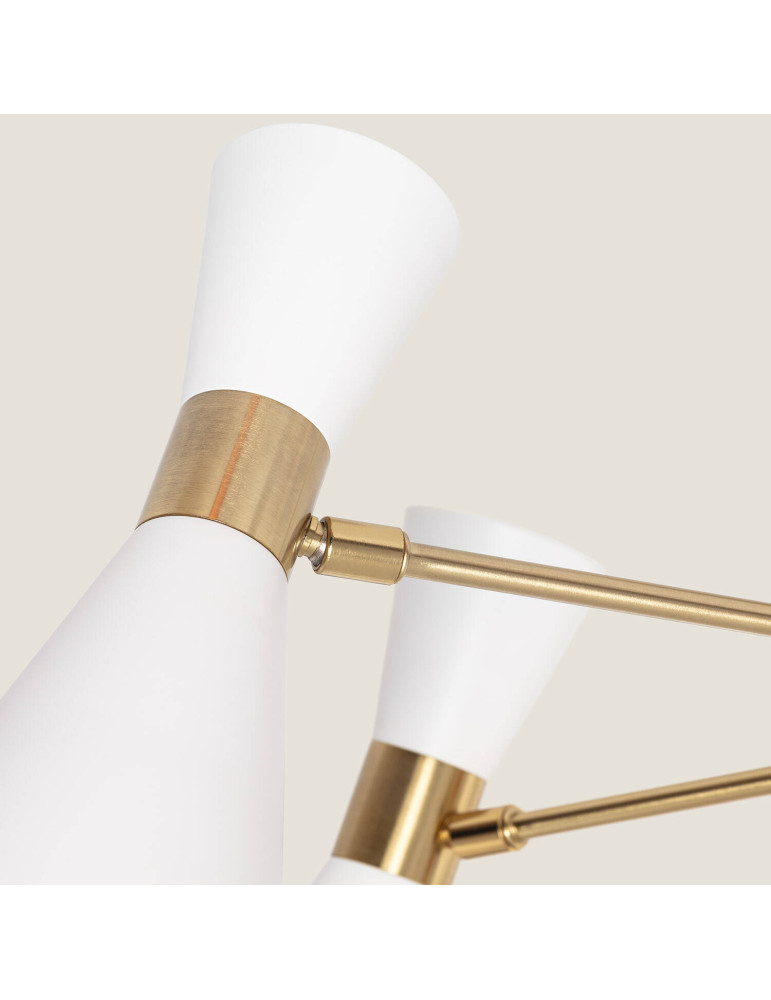 Plafonnier Aluminium 6 Spots Jigger