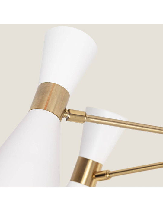 Plafonnier Aluminium 6 Spots Jigger