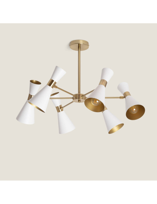 Plafonnier Aluminium 6 Spots Jigger