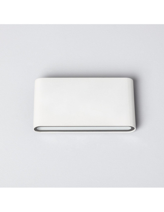 Applique Murale Extérieure  LED 12W Aluminium Rectangulaire Éclairage Double Face Blanche