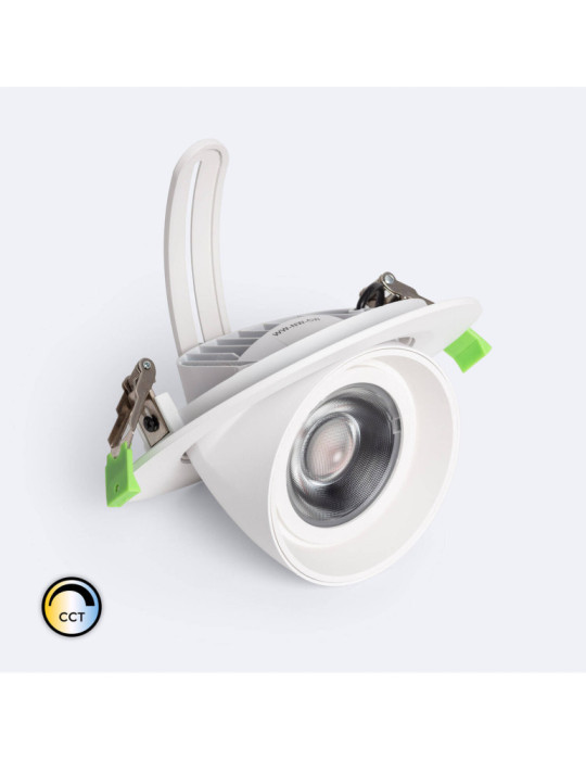 Downlight LED 38W Rond Orientable OSRAM CCT 120 lm/W LIFUD Coupe Ø 170 mm Downlight LED 38W Rond Orientable OSRAM CCT 120 lm/W LIFUD Coupe Ø 170 mm