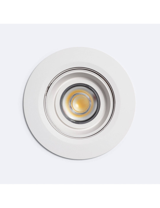 Downlight LED 38W Rond Orientable OSRAM CCT 120 lm/W LIFUD Coupe Ø 170 mm