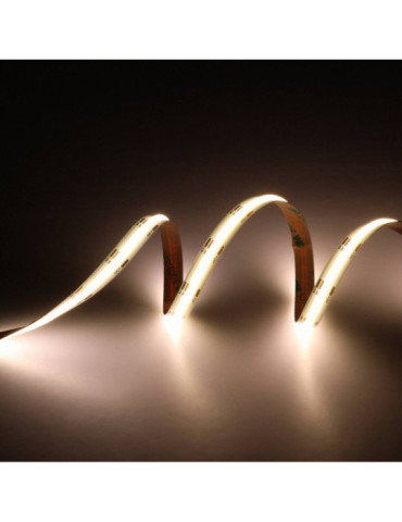 Ruban LED COB CCT 24V DC 560 LEDs/m 5m IP20 CRI90 Largeur 10mm Coupe 2