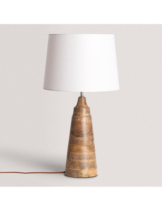 Lampe à Poser en bois Rajesh ILUZZIA Lampe à Poser en bois Rajesh ILUZZIA