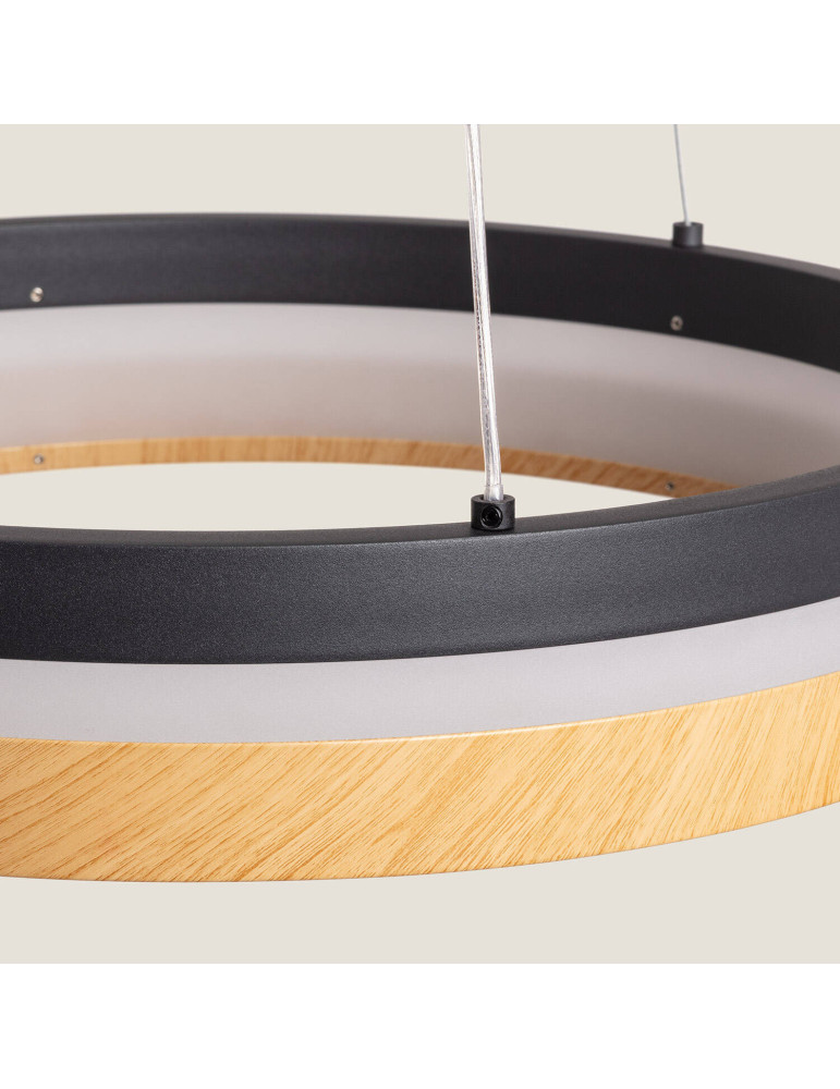 Suspension LED 30W Acier Dazala