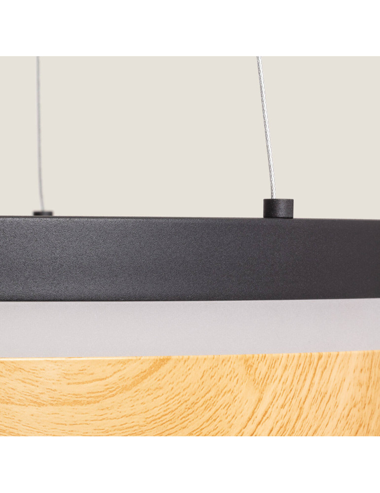 Suspension LED 30W Acier Dazala