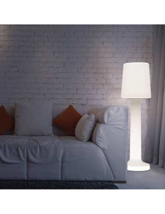 Lampadaire LED Extérieur RGBW 12W Carmen 110 Battery