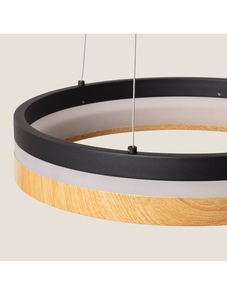 Suspension LED 30W Acier Dazala