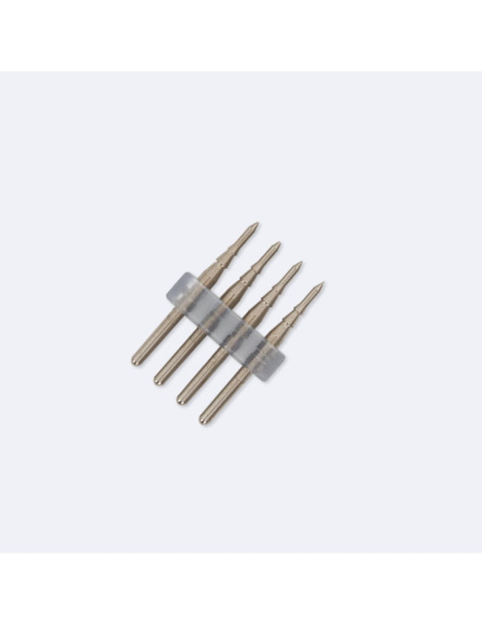 Connecteur 4 Pins pour Ruban LED RGB 220V AC SMD IP65 Connecteur 4 Pins pour Ruban LED RGB 220V AC SMD IP65
