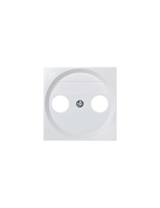 Plaque pour Prise TV + SAT SIMON 28 28053-30
