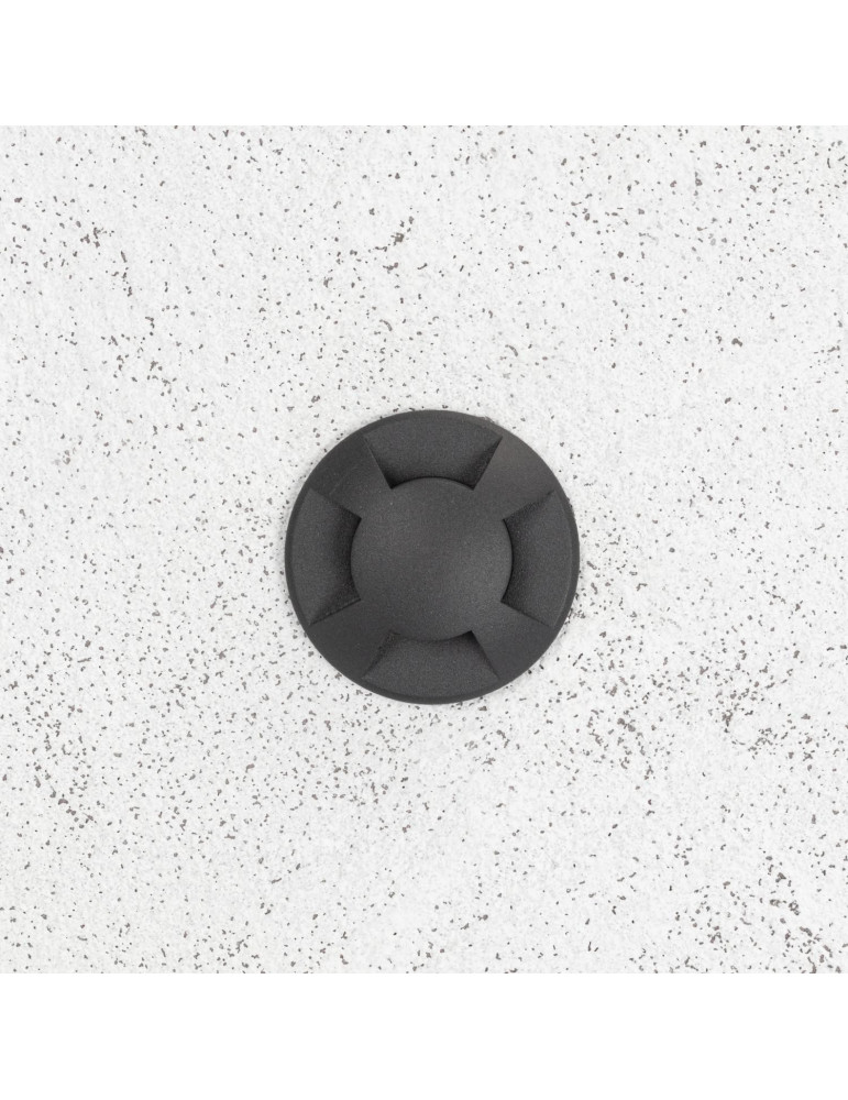 Balise Extérieure LED Encastrable Sol 4L 24V DC Loto Noire