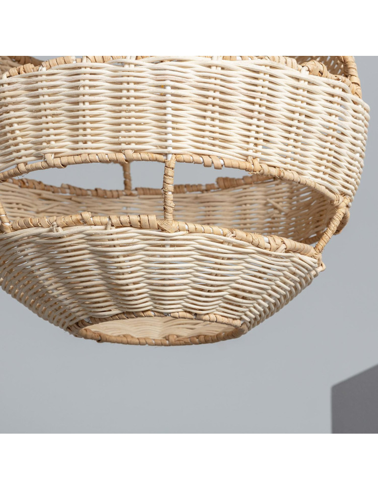 Abat-jour Suspension Rotin Bulang Ø300mm