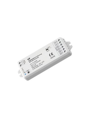 Contrôleur Variateur LED de dernière génération 12/24V DC pour Ruban LED CCT/RGB/RGBW