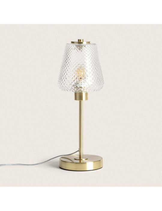 Lampe à Poser Métal et Verre Stiklu Lampe à Poser Métal et Verre Stiklu