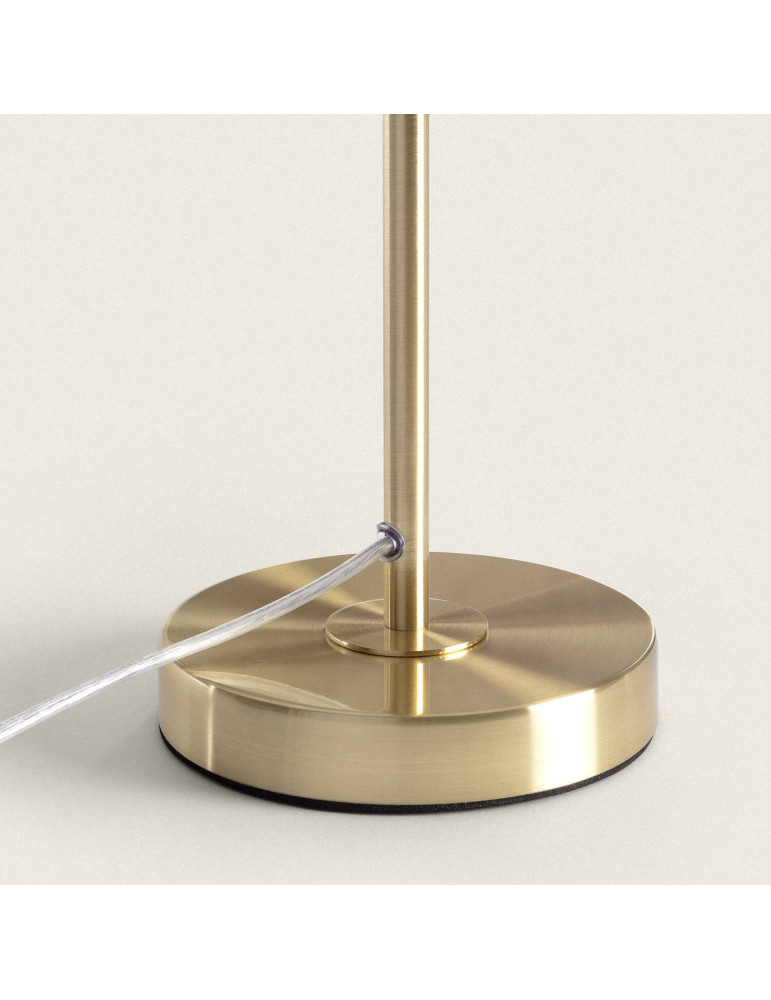 Lampe à Poser Métal et Verre Stiklu