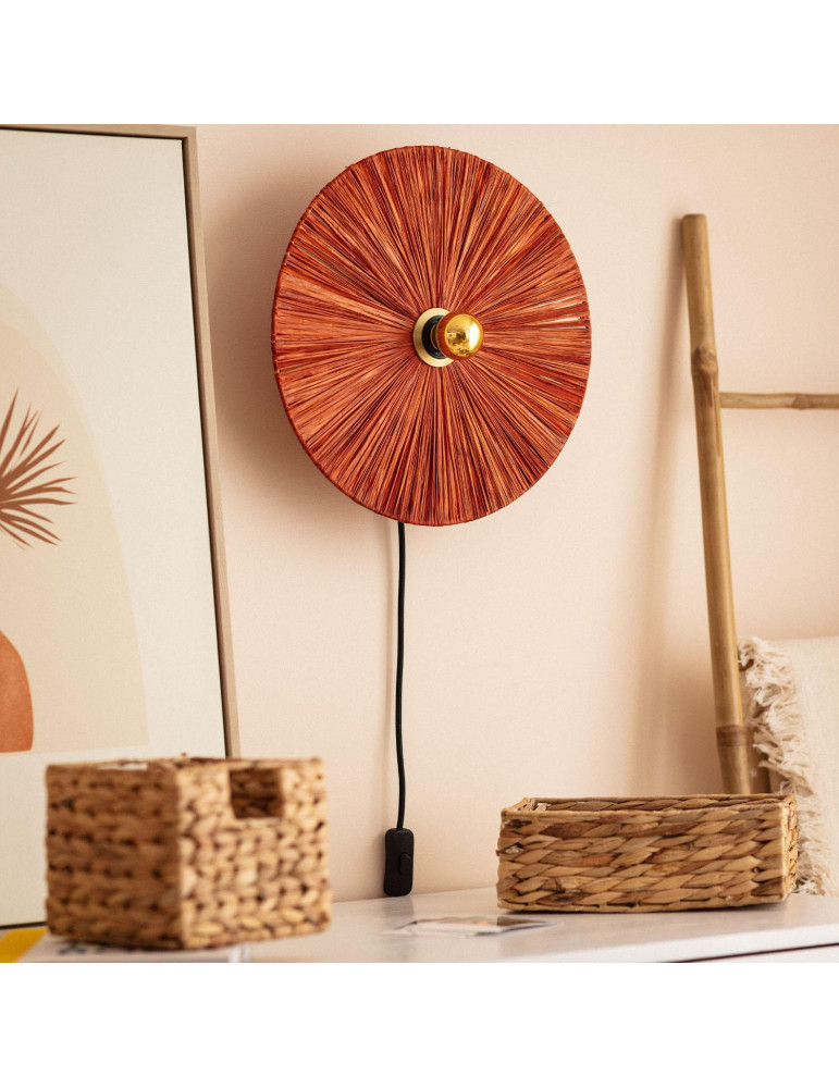 Applique Murale Raphia Kanga