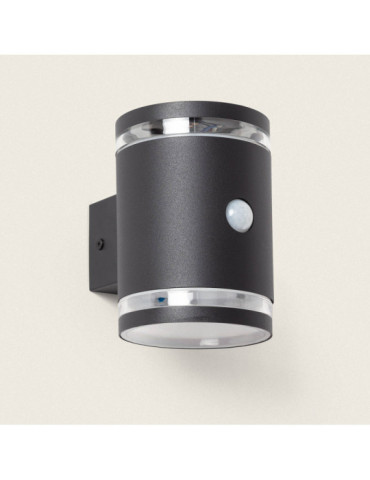 Applique Murale Extérieure Solaire LED Aluminium avec Détecteur de Mouvement Gael