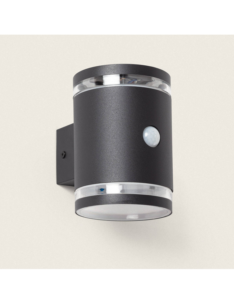 Applique Murale Extérieure Solaire LED Aluminium avec Détecteur de Mouvement Gael Applique Murale Extérieure Solaire LED Aluminium avec Détecteur de Mouvement Gael