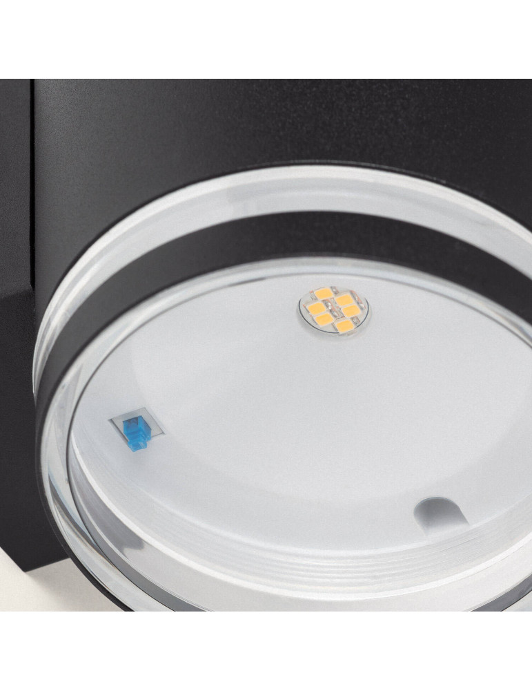 Applique Murale Extérieure Solaire LED Aluminium avec Détecteur de Mouvement Gael