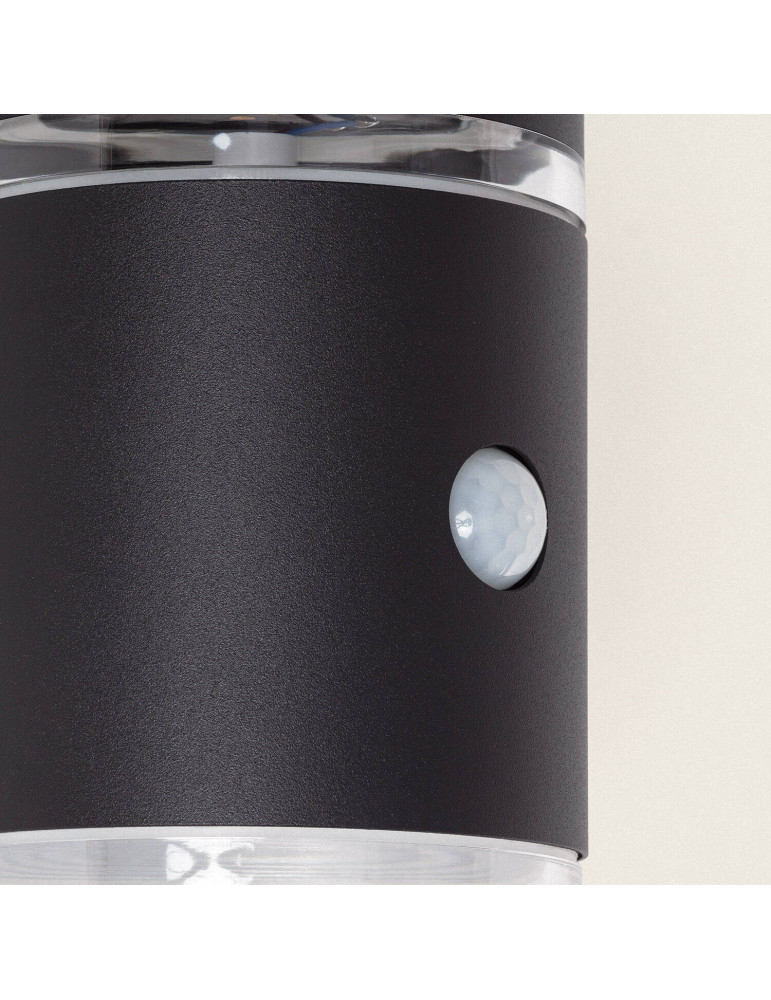 Applique Murale Extérieure Solaire LED Aluminium avec Détecteur de Mouvement Gael