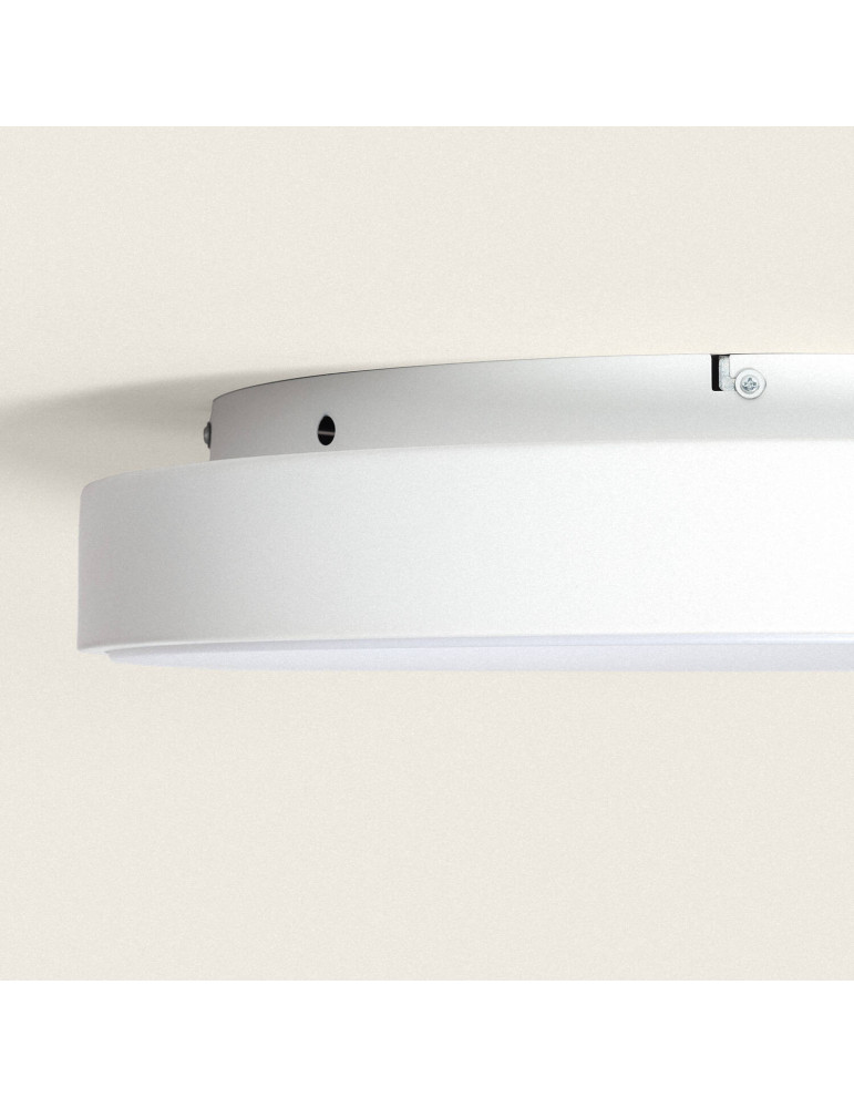 Plafonnier LED Rond 40W Métal Ø470 mm CCT Sélectionnable Jacob