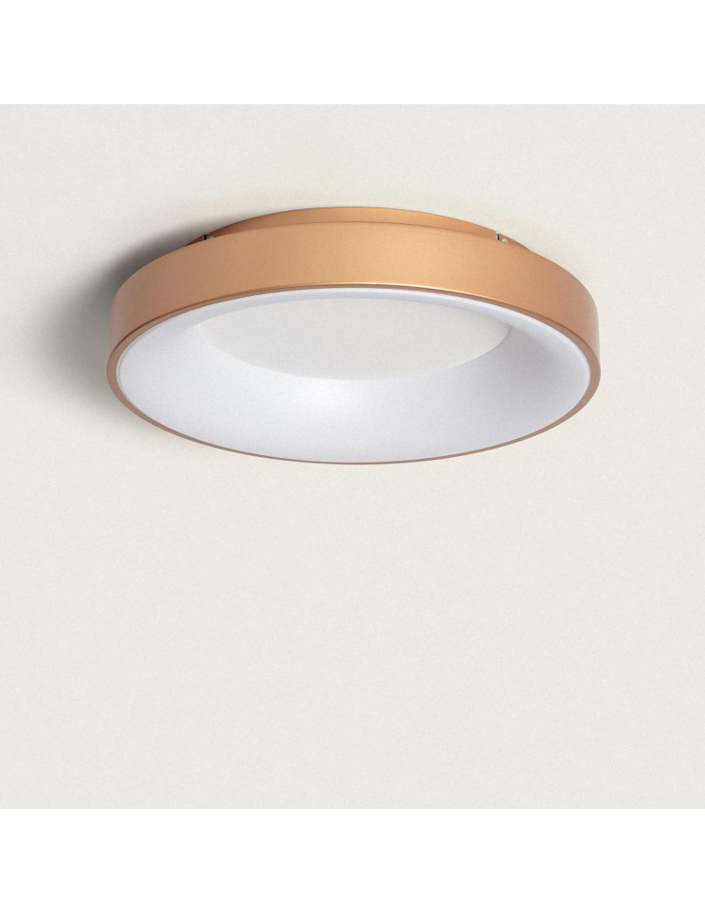 Plafonnier LED Rond 40W Métal Ø470 mm CCT Sélectionnable Jacob