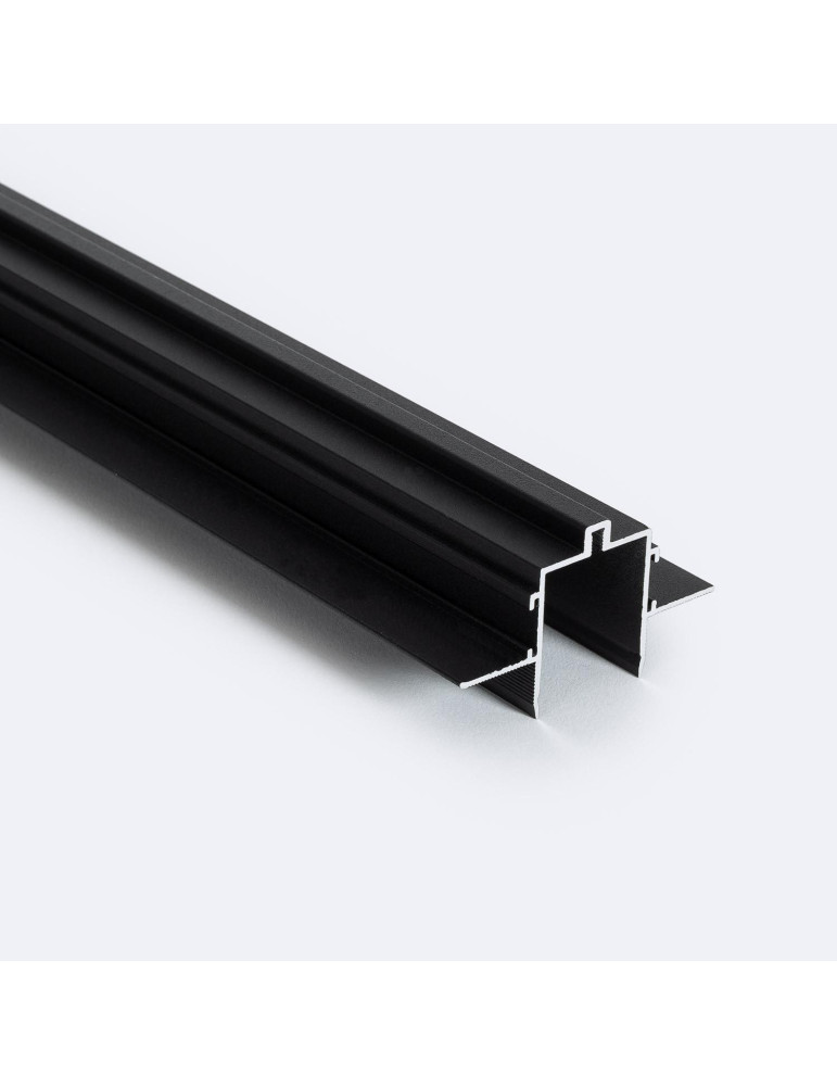 Profilé Encastré pour Rail Magnétique SuperSlim 25mm En Saillie 48V 1m