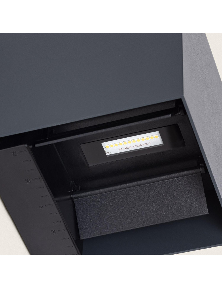 Applique murale extérieure solaire LED en aluminium Denny