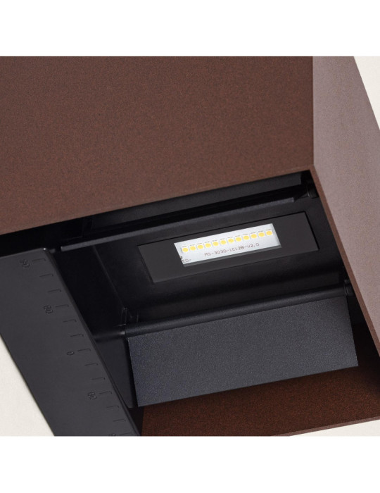 Applique murale extérieure solaire LED en aluminium Denny