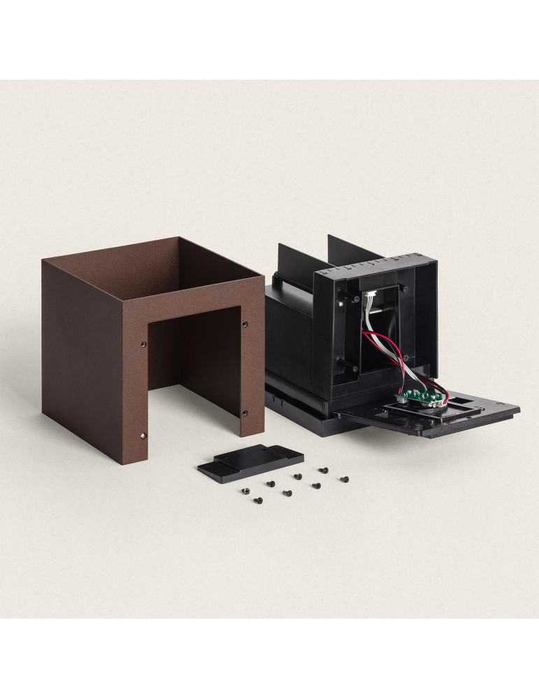 Applique murale extérieure solaire LED en aluminium Denny