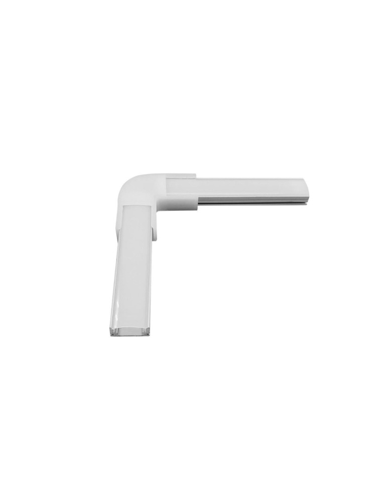Jonction en L pour Profilé Aluminium en Saillie pour Ruban LED jusqu'à 12mm Jonction en L pour Profilé Aluminium en Saillie pour Ruban LED jusqu'à 12mm