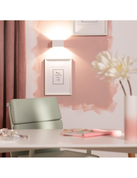 Applique Murale LED Aluminium Lico 6W Éclairage Double Face Blanche