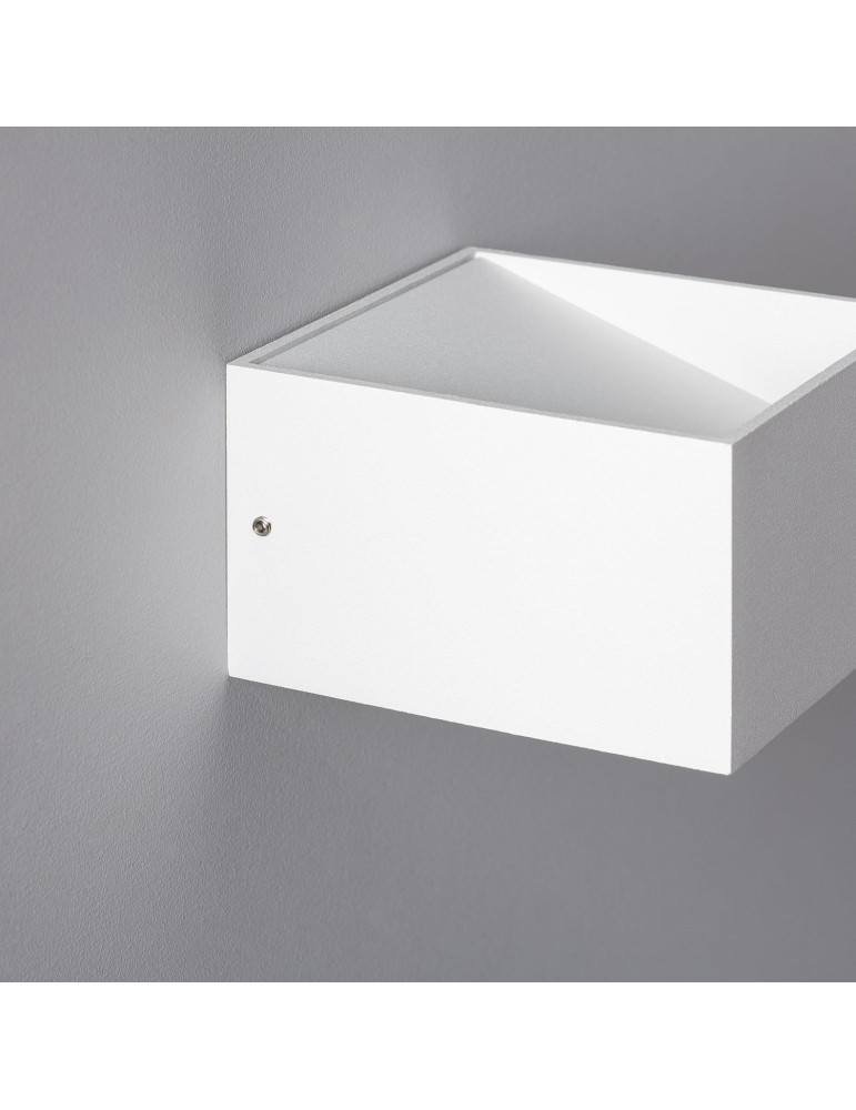 Applique Murale LED Aluminium Lico 6W Éclairage Double Face Blanche