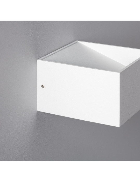 Applique Murale LED Aluminium Lico 6W Éclairage Double Face Blanche