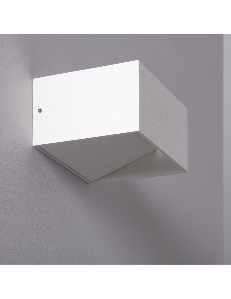 Applique Murale LED Aluminium Lico 6W Éclairage Double Face Blanche