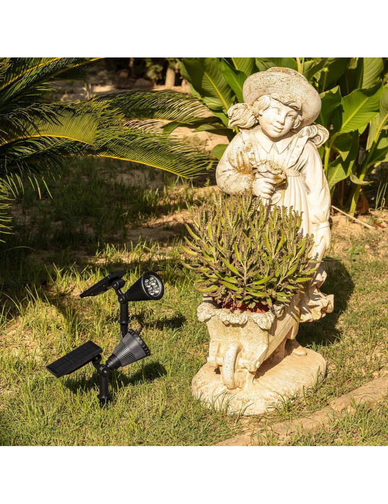 Spot LED Solaire Meillion RGB sur Piquet IP65