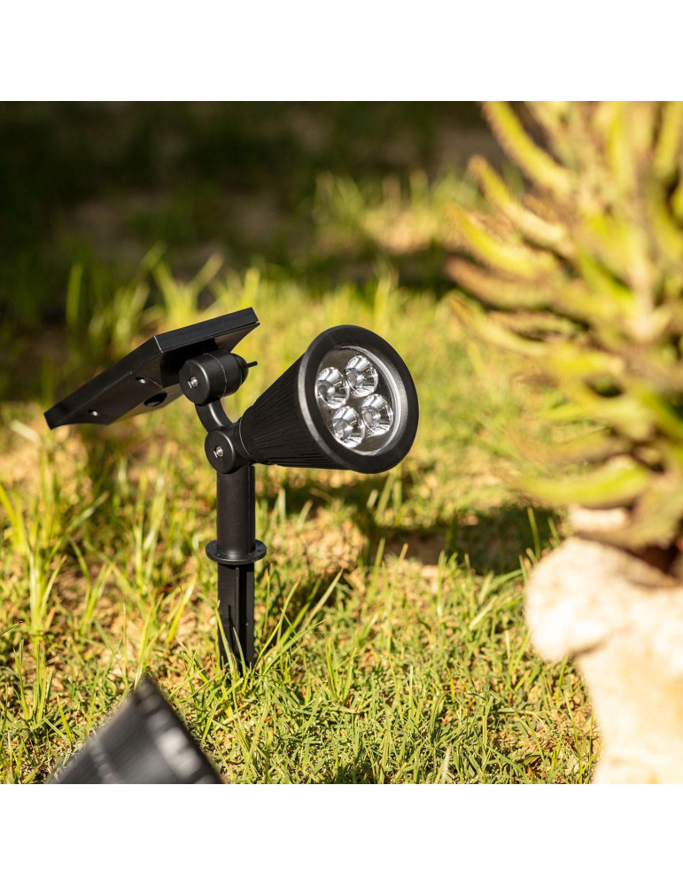 Spot LED Solaire Meillion RGB sur Piquet IP65
