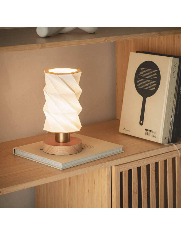 Lampe à Poser Bois Hiva