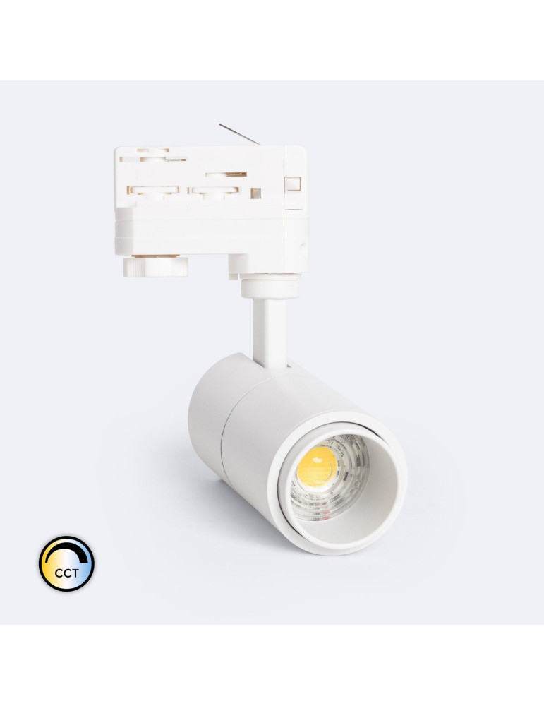 Spot LED sur Rail Triphasé 10W Dimmable CCT Pulyx Multi-angle 15-60º Spot LED sur Rail Triphasé 10W Dimmable CCT Pulyx Multi-angle 15-60º