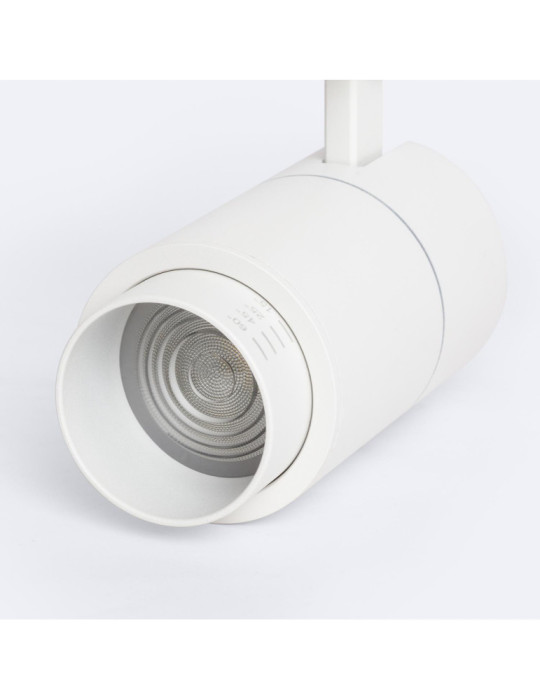 Spot LED sur Rail Triphasé 10W Dimmable CCT Pulyx Multi-angle 15-60º