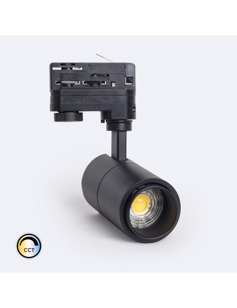 Spot LED sur Rail Triphasé 10W Dimmable CCT Pulyx Multi-angle 15-60º Spot LED sur Rail Triphasé 10W Dimmable CCT Pulyx Multi-angle 15-60º