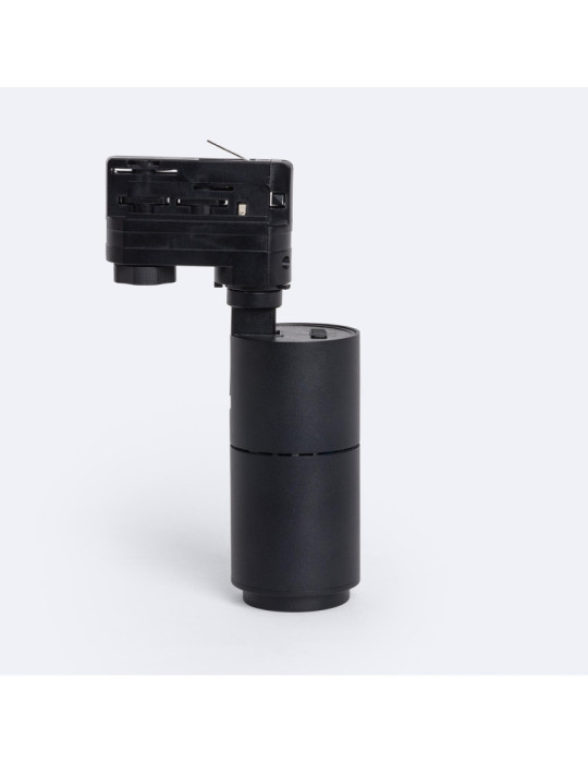 Spot LED sur Rail Triphasé 10W Dimmable CCT Pulyx Multi-angle 15-60º