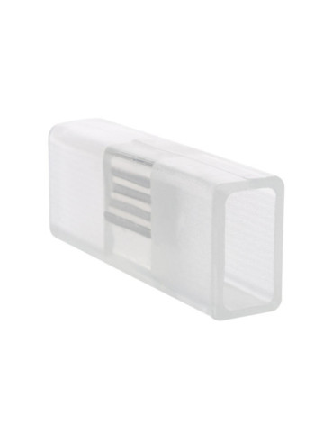 Connecteur pour Gaine Néon LED 11W/m RGB 220V AC 60 LED/m Semi-circulaire 180° IP67 sur Mesure Coupe Tous les 100cm