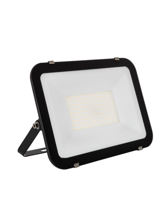 Projecteur LED Slim Crystal 120lm/W IP65 100W Noir Projecteur LED Slim Crystal 120lm/W IP65 100W Noir