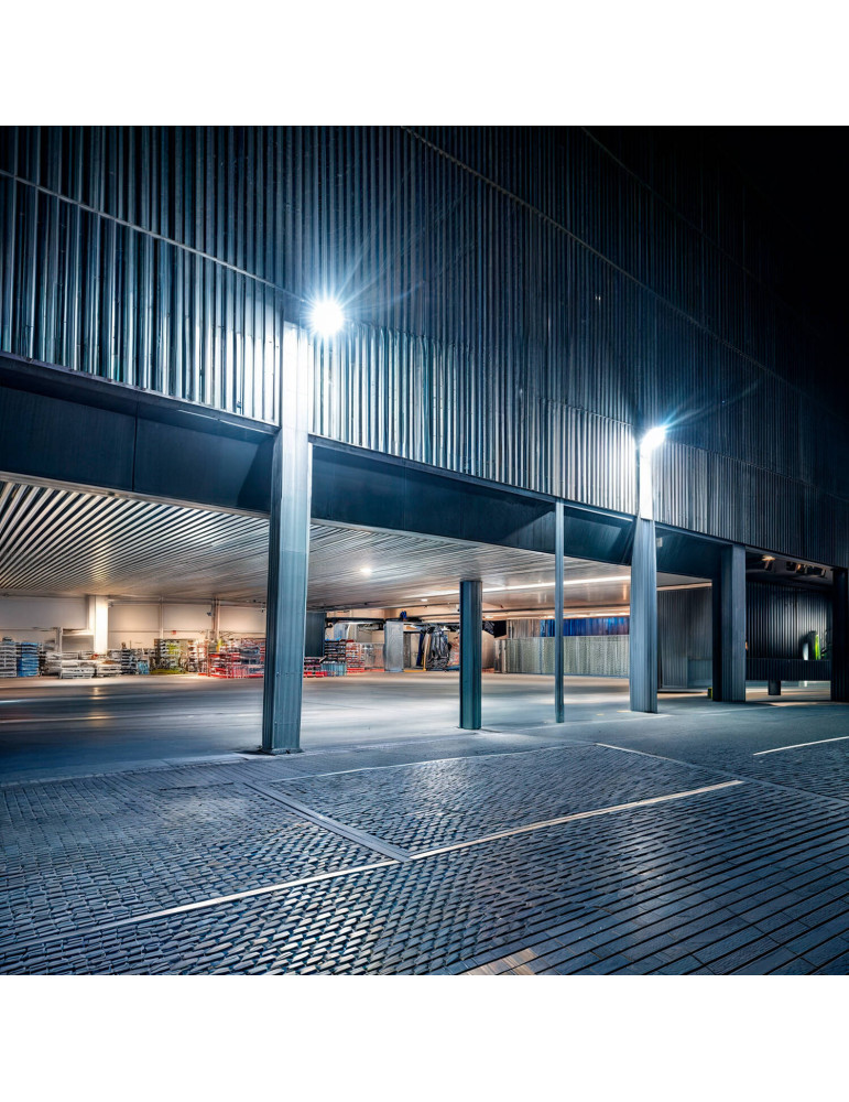 Projecteur LED Slim Crystal 120lm/W IP65 100W Noir Projecteur LED Slim Crystal 120lm/W IP65 100W Noir