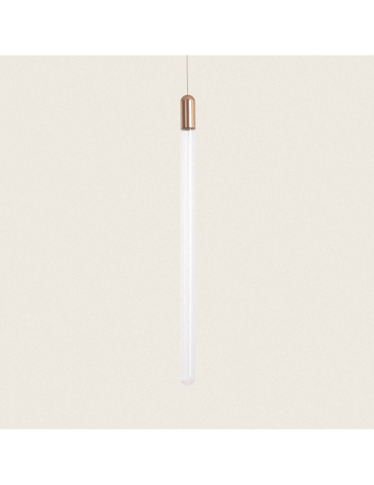 Suspension LED 2.5W Métal et Verre Slim Harold