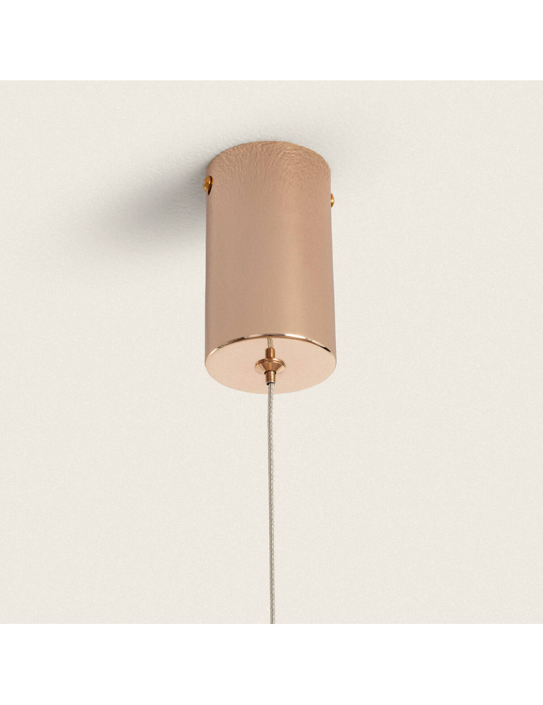 Suspension LED 2.5W Métal et Verre Slim Harold